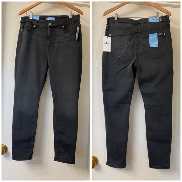 7 For All Mankind B(Air) High Waist Ankle Skinny - Picture 7 of 15